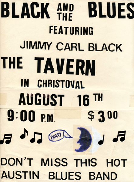 Black & Blues at The Tavern in Christoval, Texas